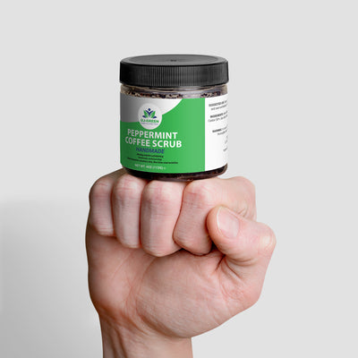 Peppermint Coffee Scrub
