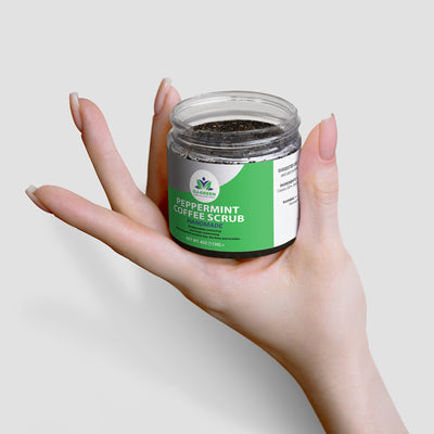 Peppermint Coffee Scrub