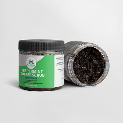 Peppermint Coffee Scrub