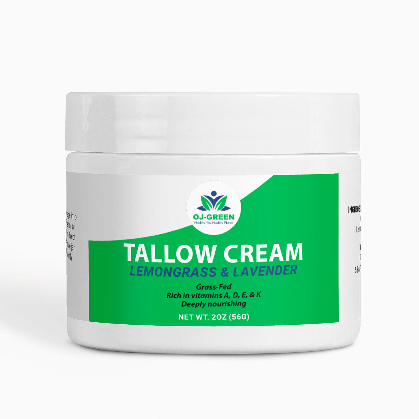 Tallow Cream Lemongrass & Lavender